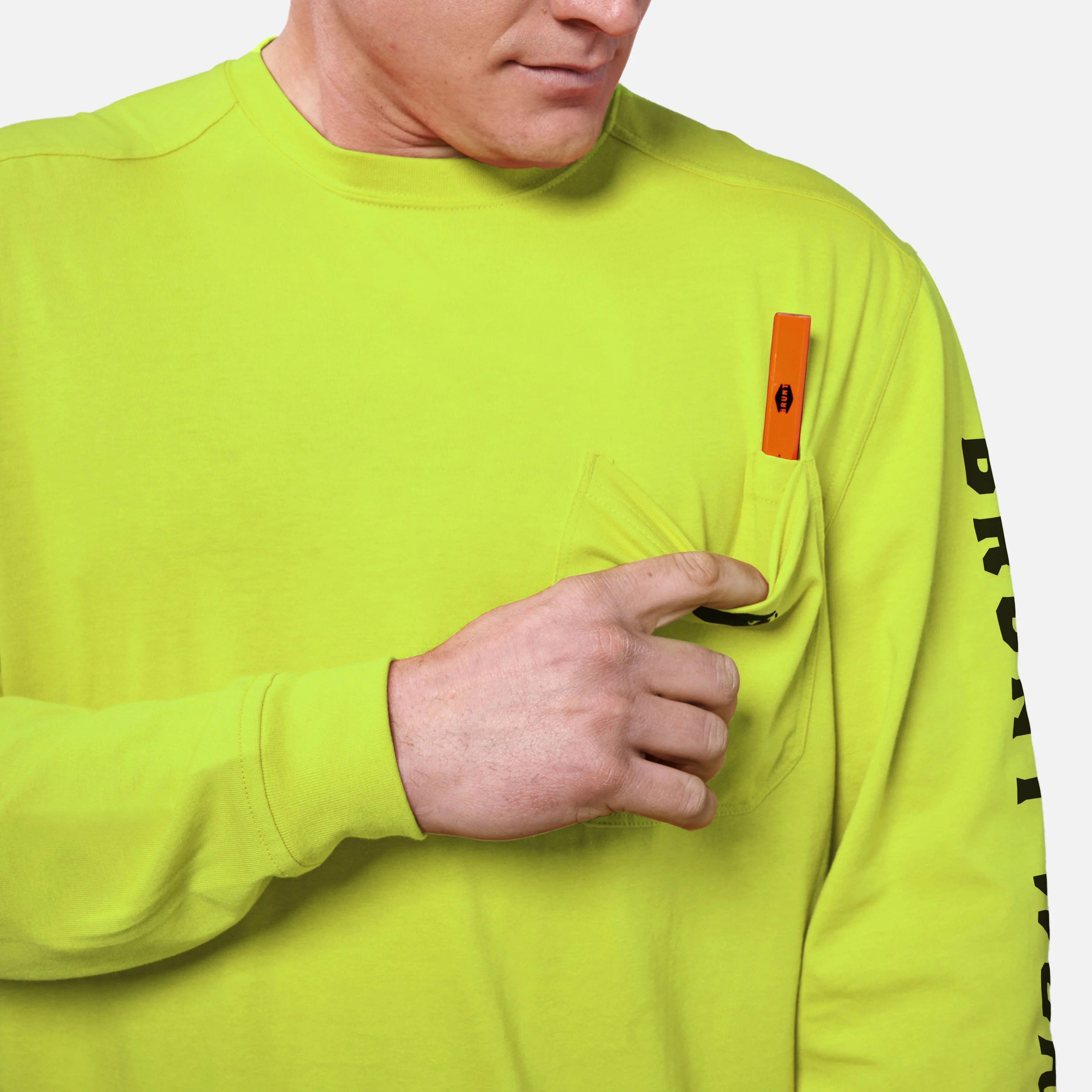 Long Sleeve Pocket T-Shirt